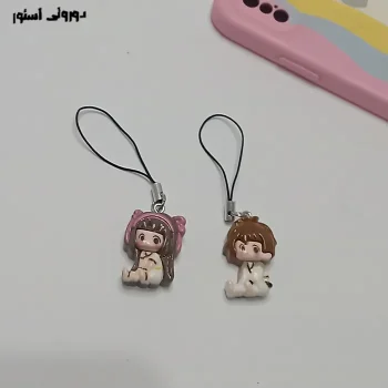 آویز موبایل و کیف پول مدل انیمه