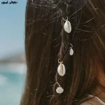 آویز بافت مو مدل صدف