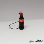 آویز موبایل و فلش طرح نوشابه کوکا