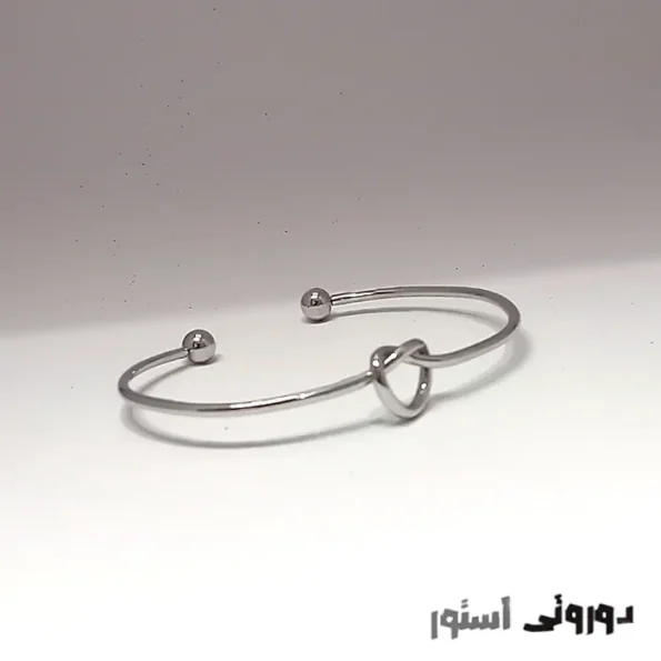 خل-خال-قلب-نقره-ای