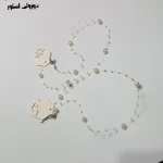 زنجیر پلاستیکی اشک سفید