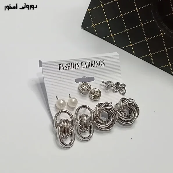 پک گوشواره شش تایی