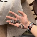 ست کاپلی گردبند ماه مگنتی